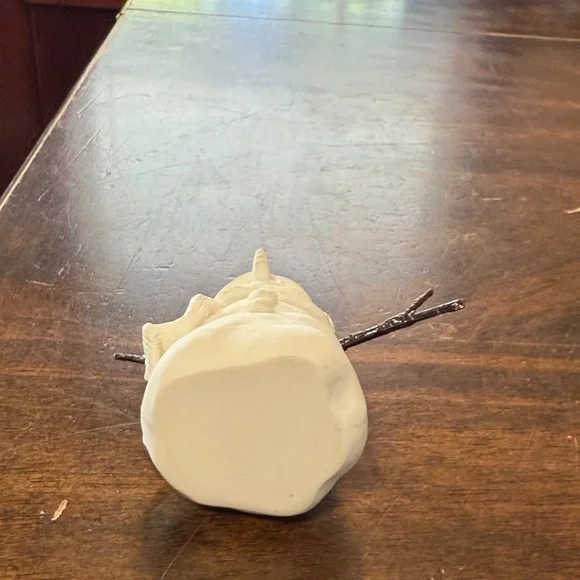 White Snowman Holiday Ornament - Picture 6 of 7